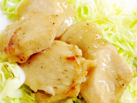 鶏むね肉で 冷めても美味しい塩照り焼きチキン レシピ 作り方 By 青色カエル 楽天レシピ